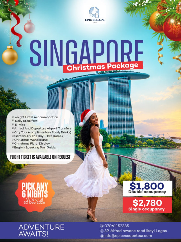 Singapore Christmas Package
